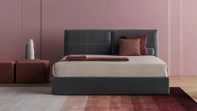 Agù Mobili collezione complementi letti matrimoniali, singoli una piazza e mezza