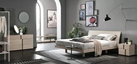 Agù Mobili collezione complementi letti matrimoniali, singoli una piazza e mezza