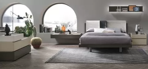 Agù Mobili collezione complementi letti matrimoniali, singoli una piazza e mezza