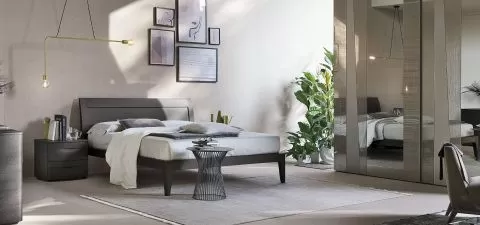 Agù Mobili collezione complementi letti matrimoniali, singoli una piazza e mezza