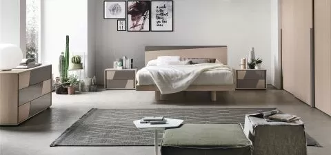 Agù Mobili collezione complementi letti matrimoniali, singoli una piazza e mezza