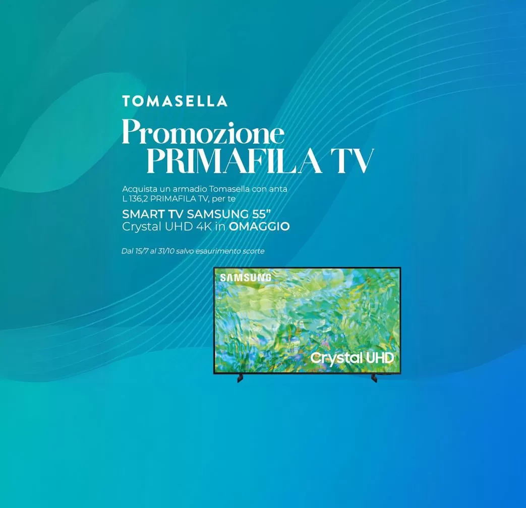 Nuova promozione Tomasella